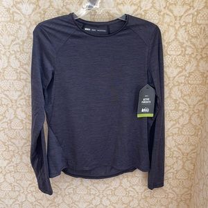 REI ladies athletic top- moisture wicking